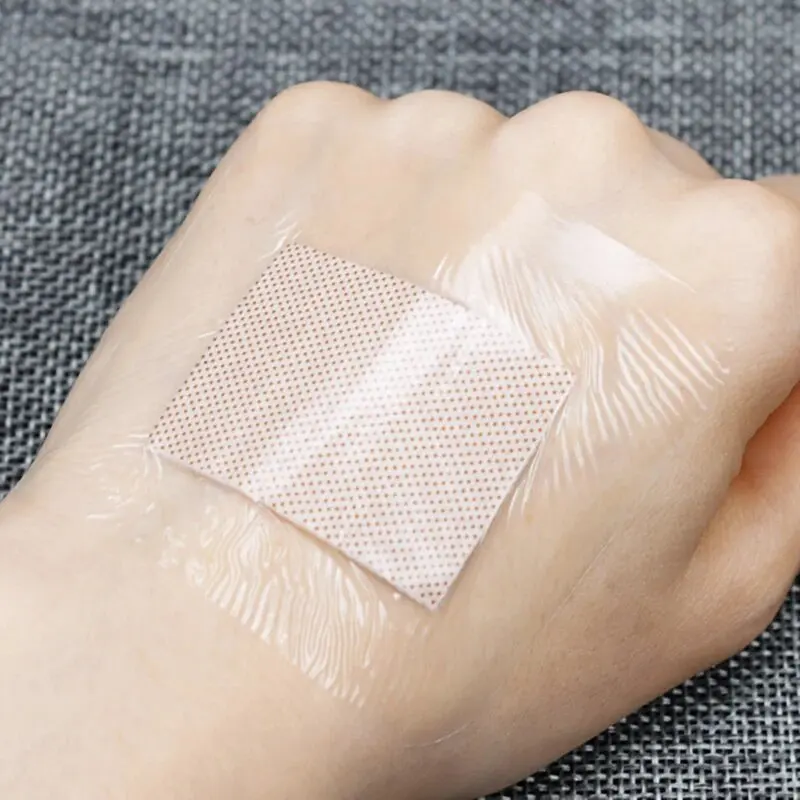 Apósito hemostático adhesivo impermeable para vendas grandes