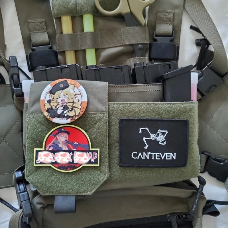 Insignia esqueleto táctico parche bordado para ropa - imagen 5