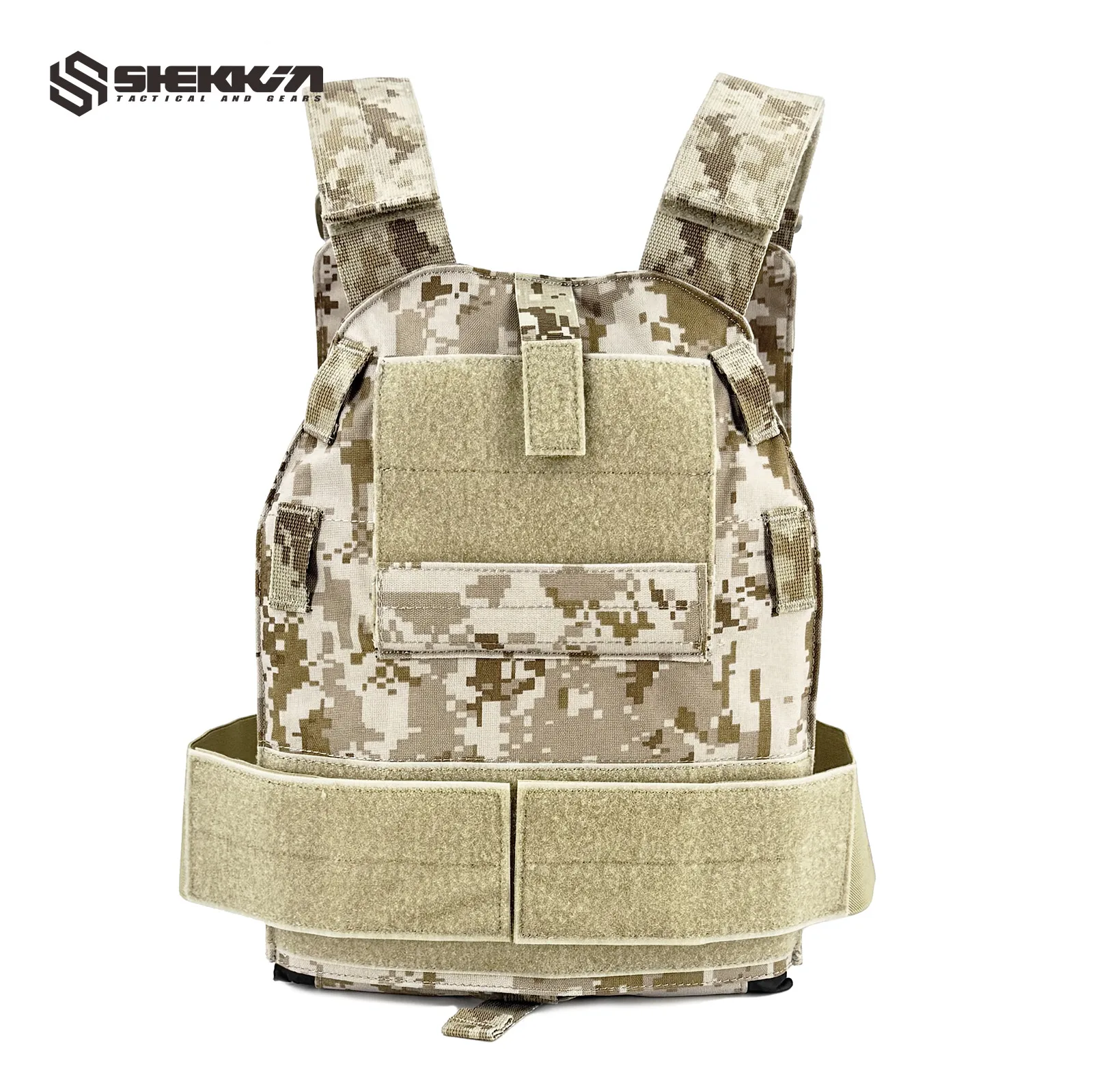 Aspecto del chaleco en color AOR1 DG Devgru