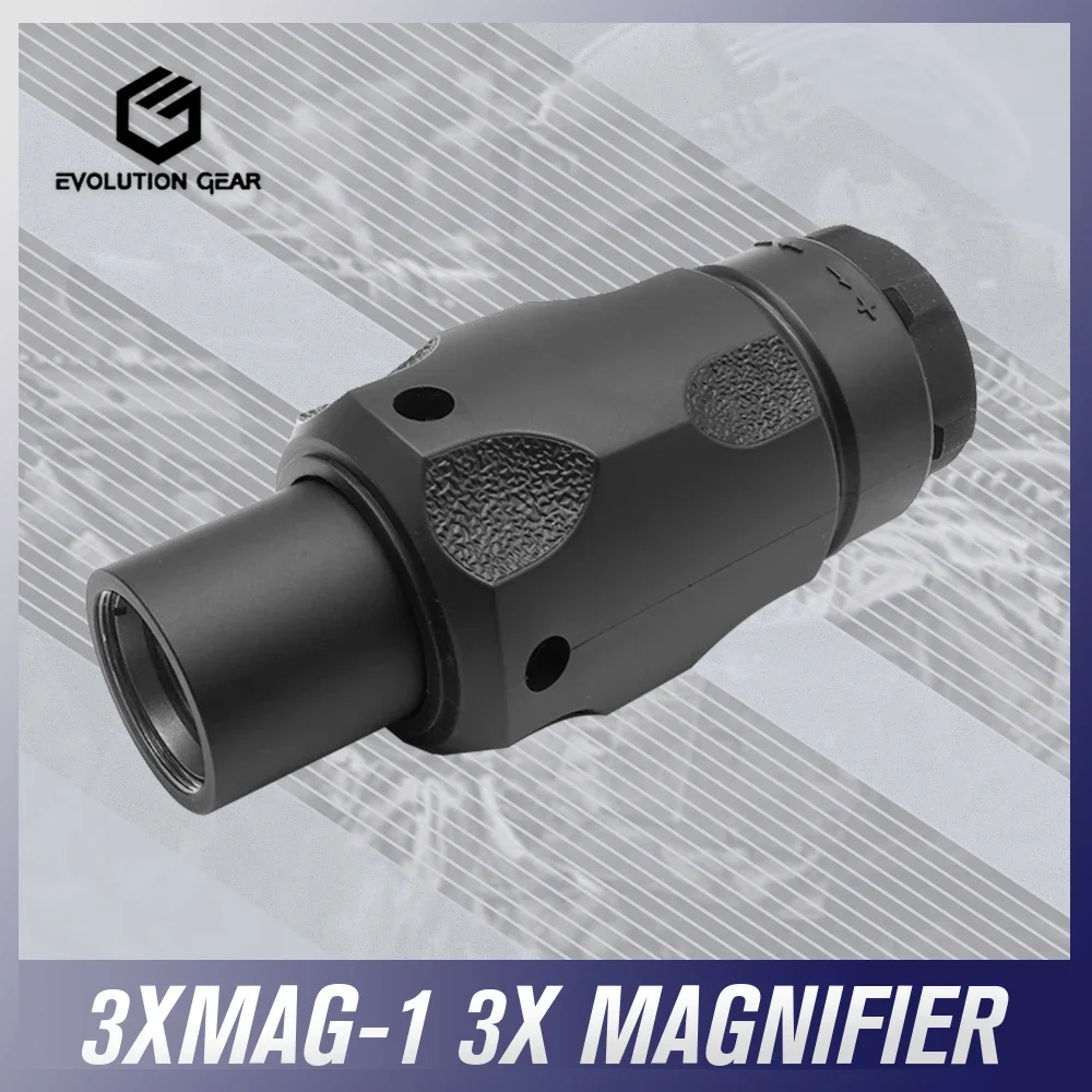 Evolution Gear 3XMAG-1 Magnificador táctico con montura y marcas - imagen 2