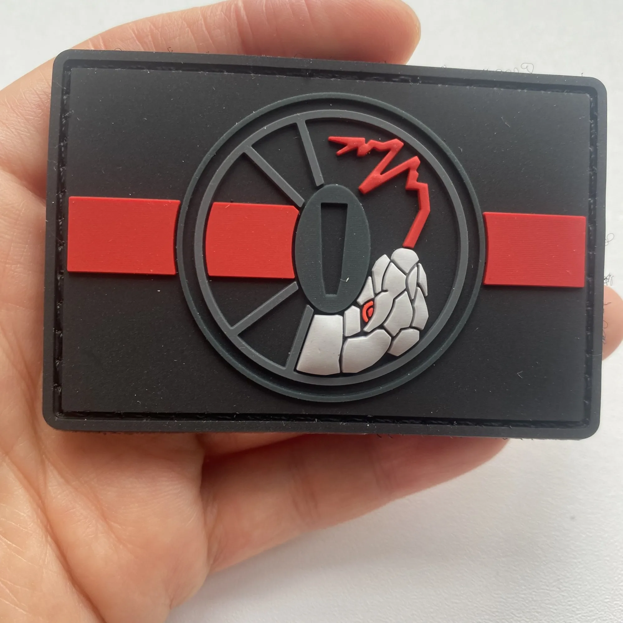 Parche PVC multicolor personalizado con logo – coser o termoadhesivo - imagen 4