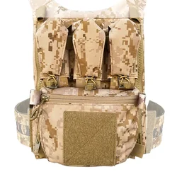 Portaplacas FCPC V5 táctico para airsoft con bolsa de cremallera