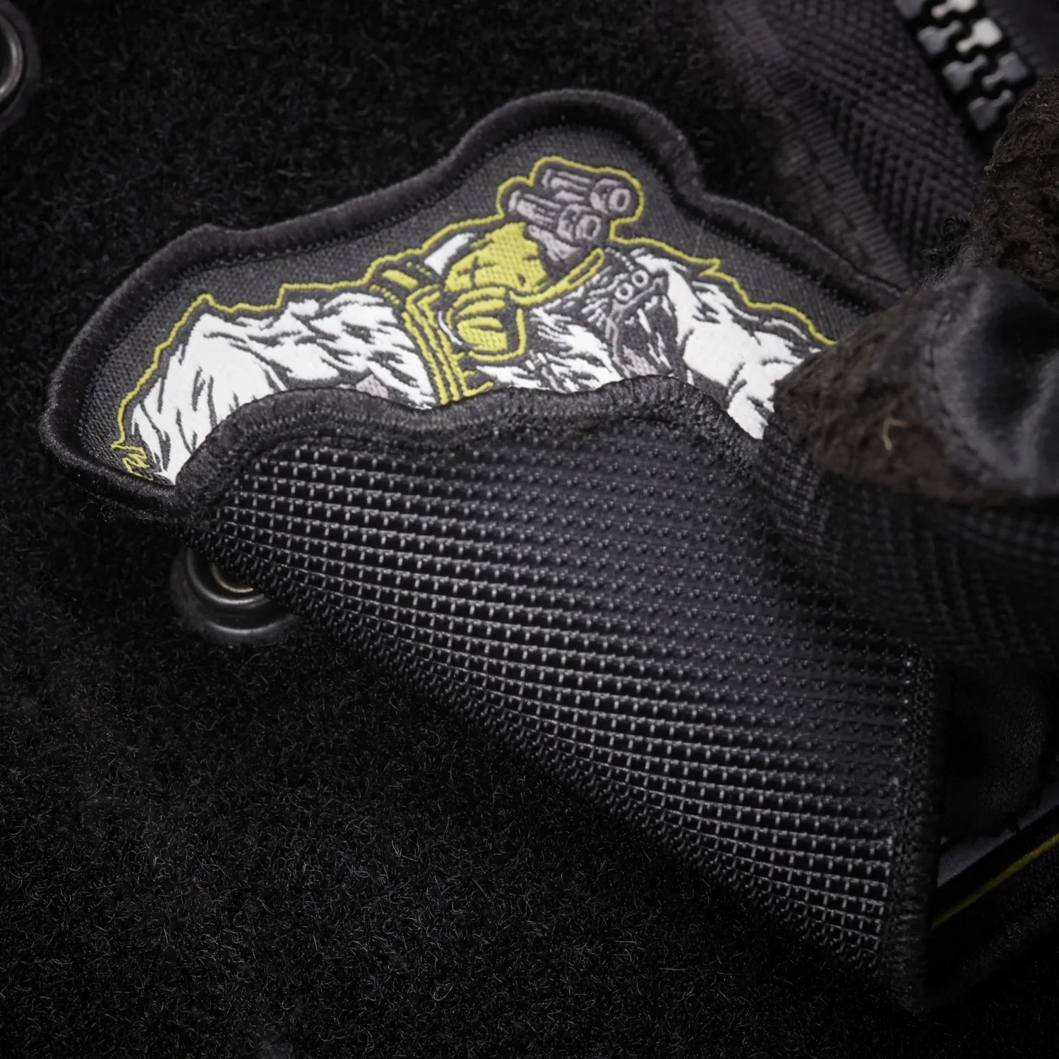 Parche velcro mono entrenado – insignia táctica para MOLLE