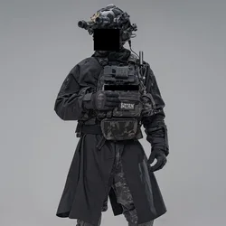 Combat chaqueta cortavientos táctica corte A holgada