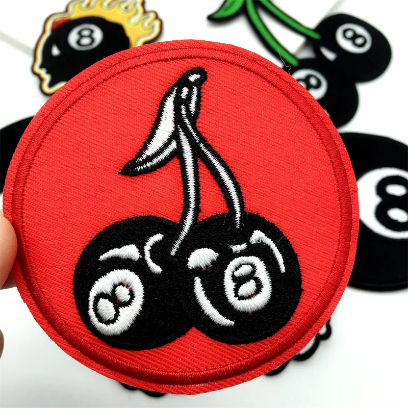 Parches bordados número 8 – para chaquetas, jeans y bolsas decorativas - imagen 5