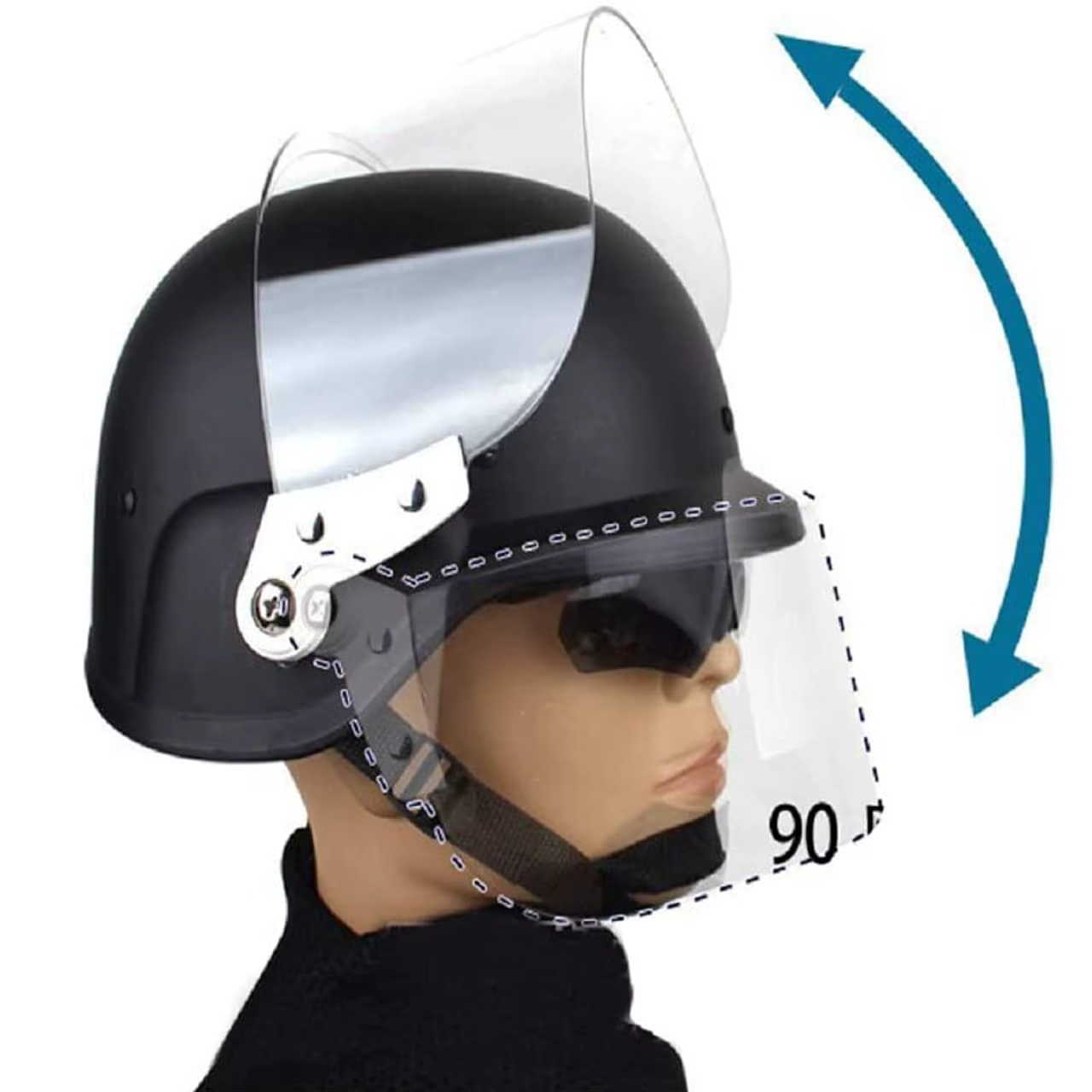Compatible con gafas debajo del protector