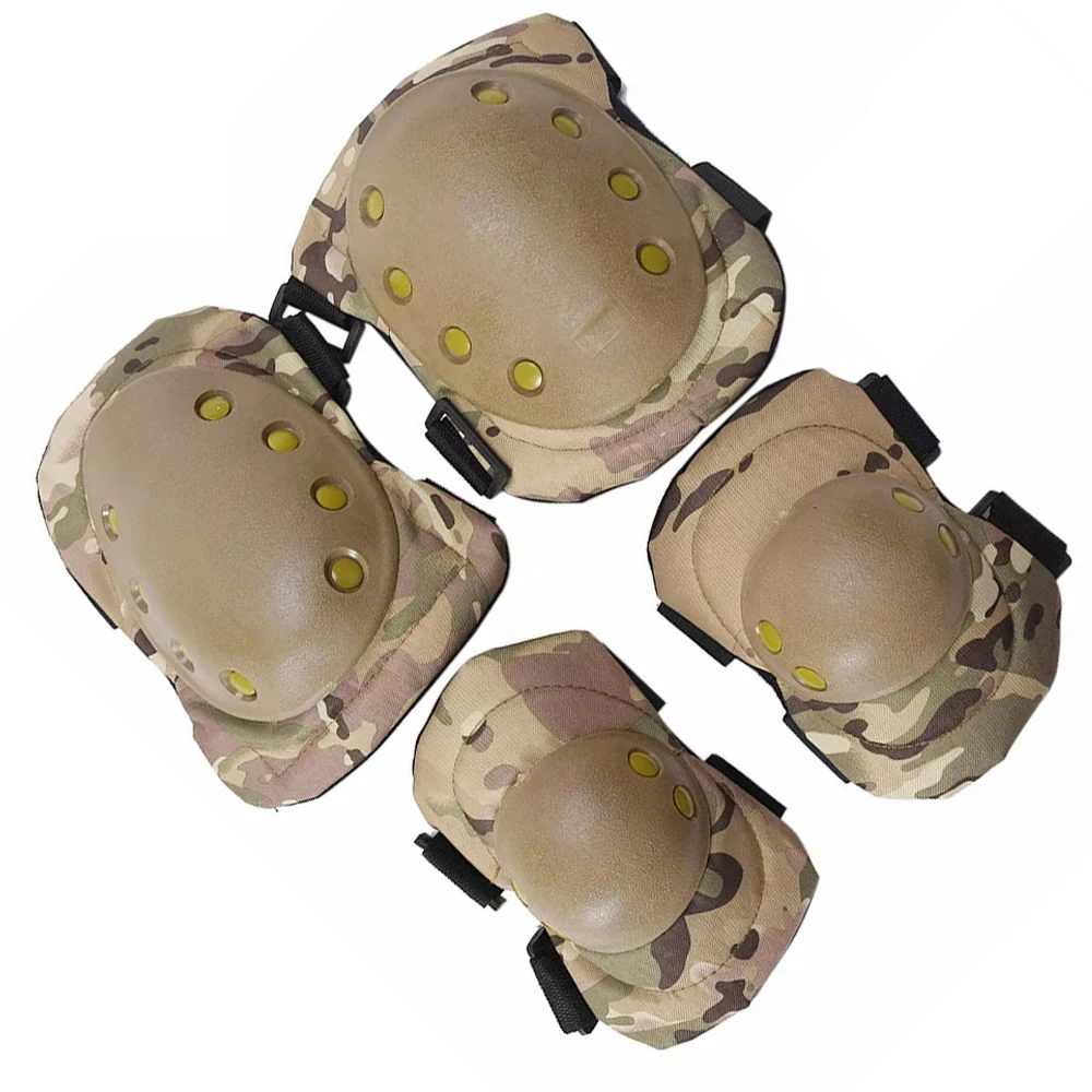 Rodillera táctica Camo con acolchado de espuma