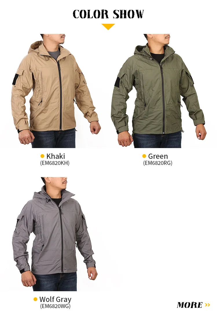 Chaquetas frontal