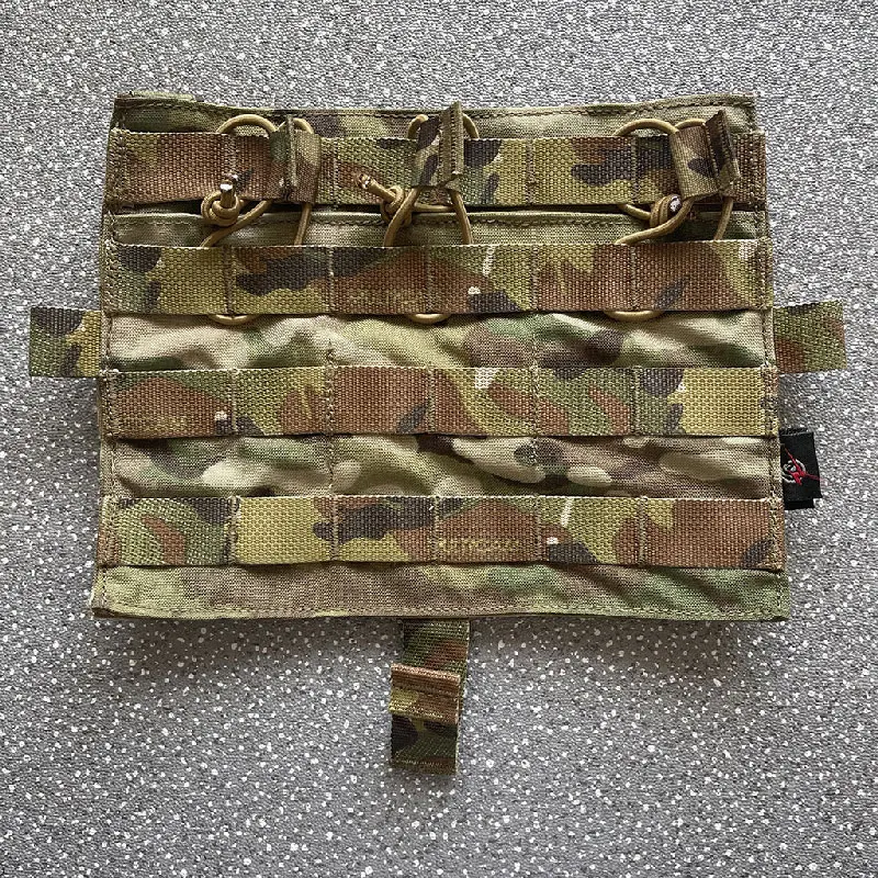 Panel frontal MOLLE AVS Multicam bolsas para cargadores desmontables