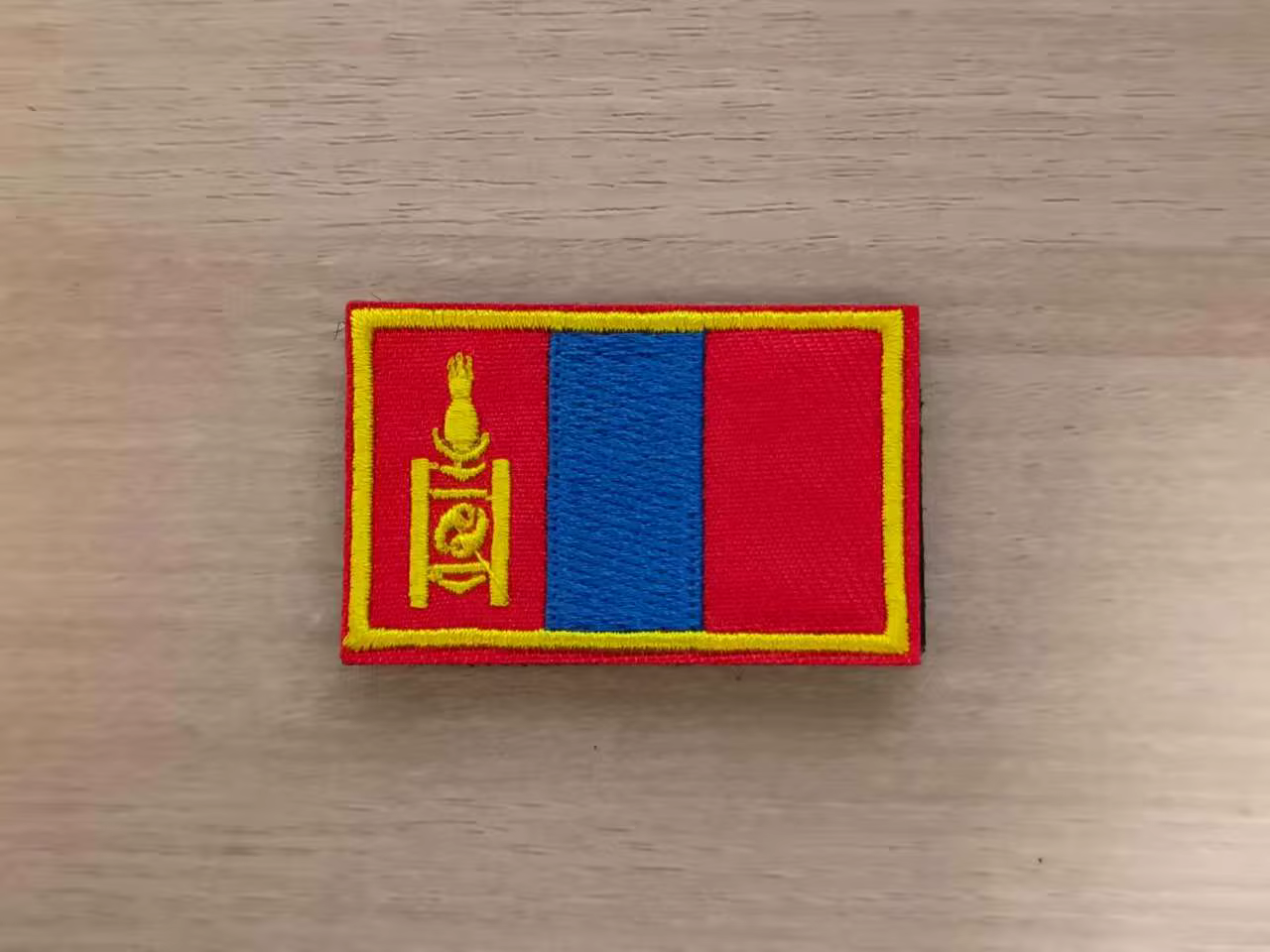 Parche 5x3 cm para fijación con gancho y bucle