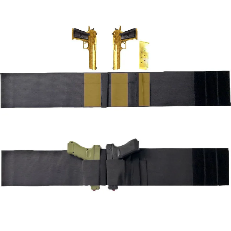 Funda táctica ambidiestro cintura Glock 17/43 9mm MOLLE - imagen 3