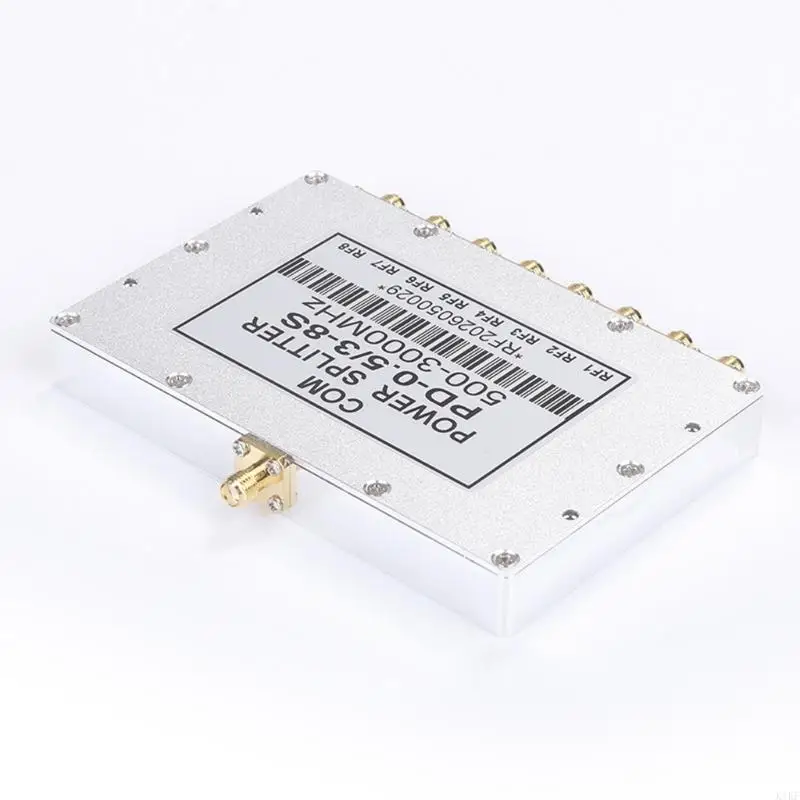 Divisor de potencia microstrip RF 500-3000 MHz, 50 Ω, carcasa metálica