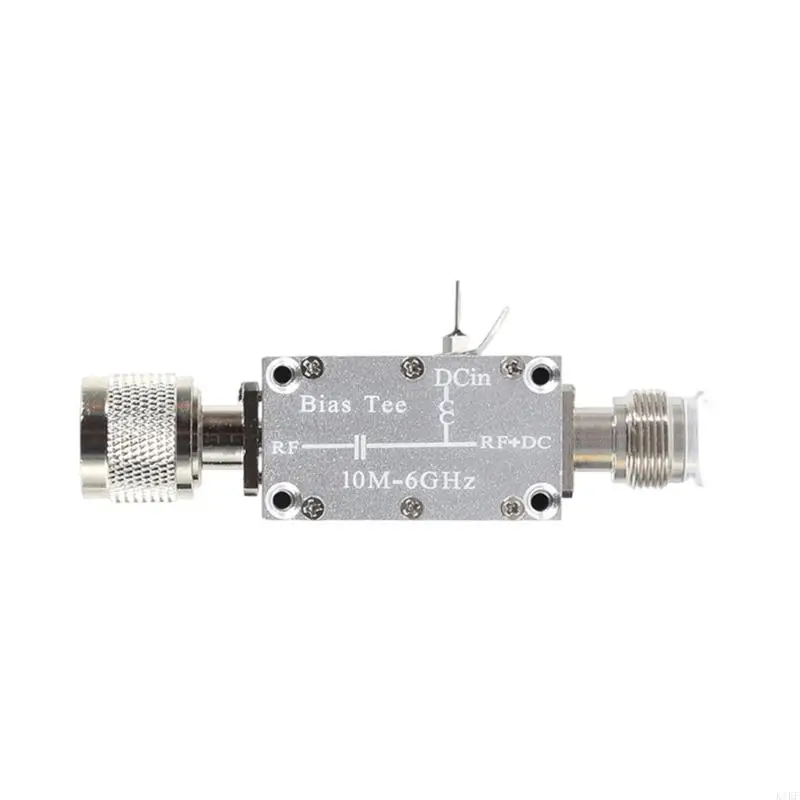 Bias Tee tipo N 10 MHz - 6 GHz inyector DC potencia con terminales - imagen 2