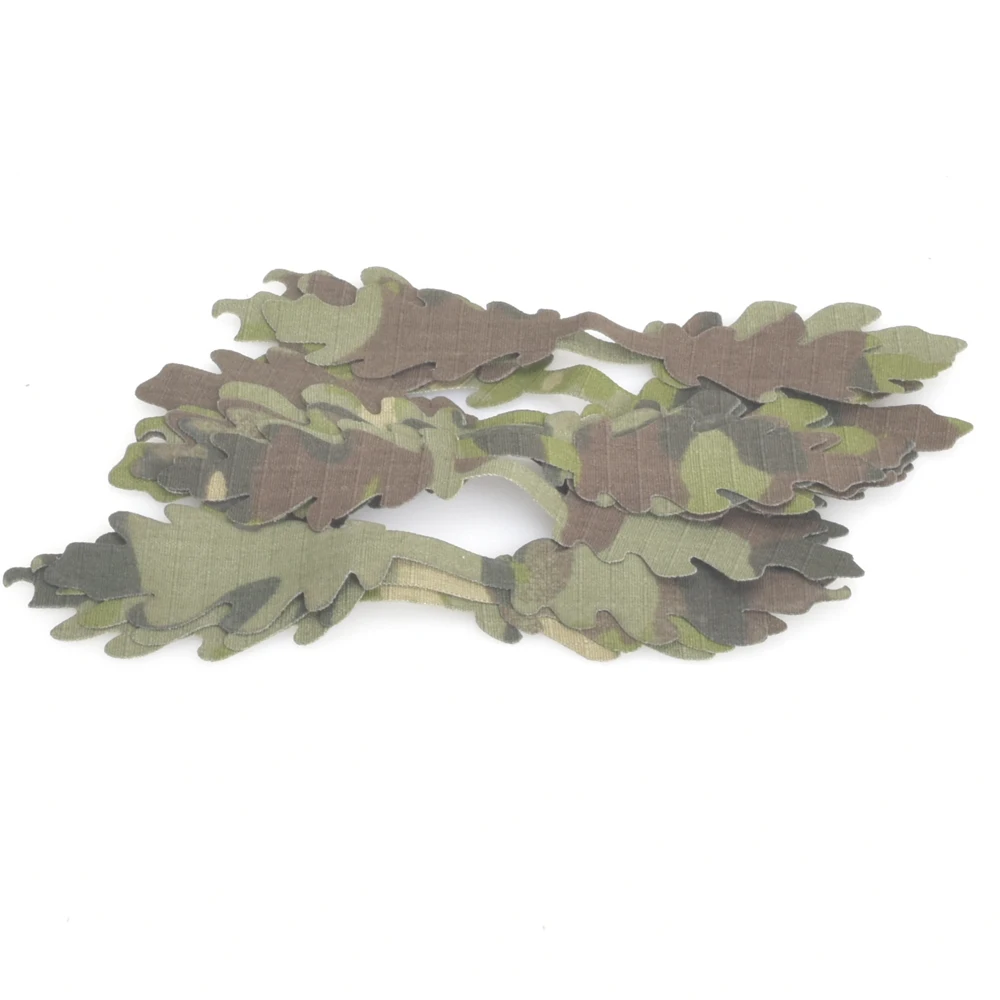 Ejemplo de tiras de camuflaje en equipo
