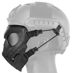 Máscara Lurker Cyberpunk antiniebla táctica airsoft