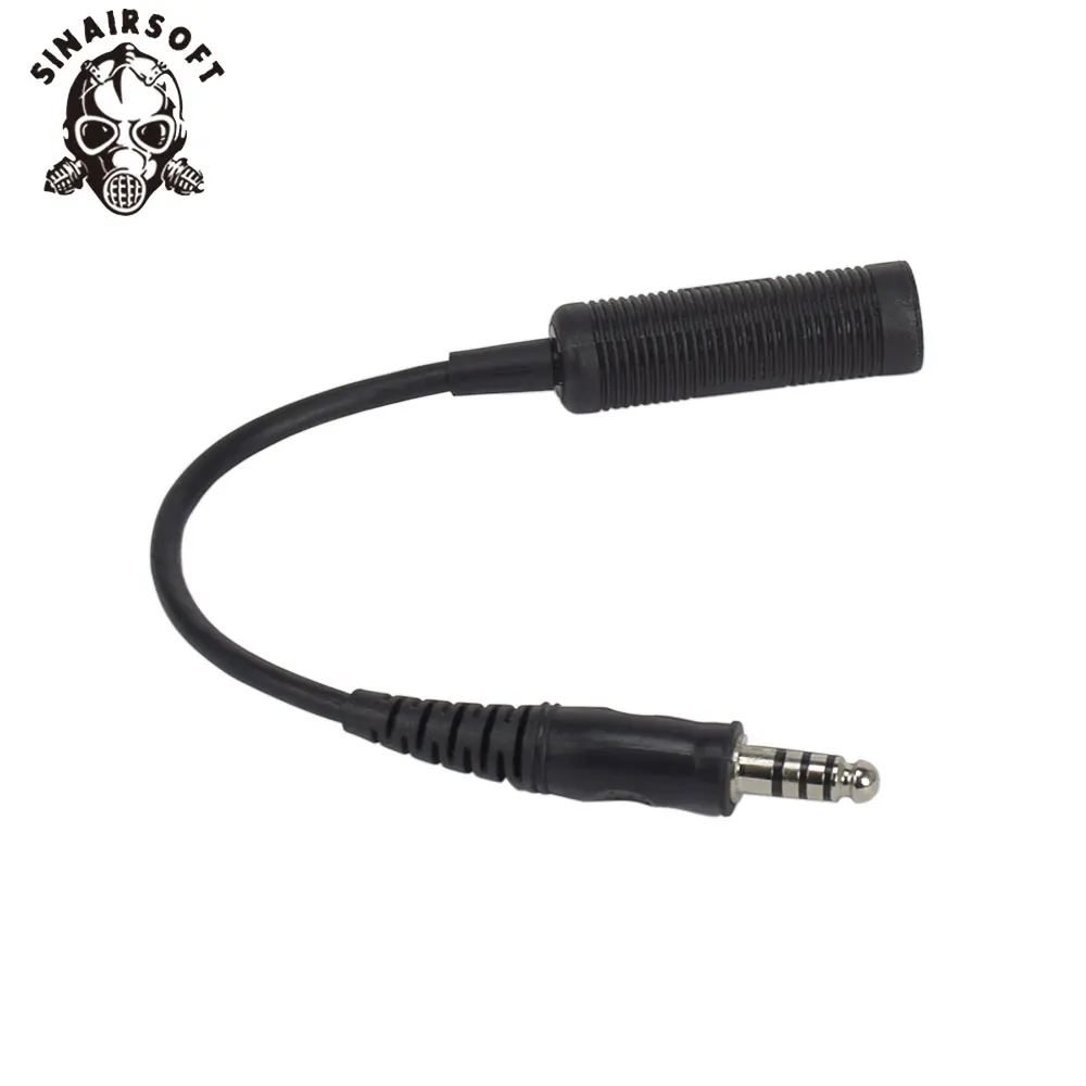Z-TAC Adaptador de cableado PTT para auriculares Airsoft