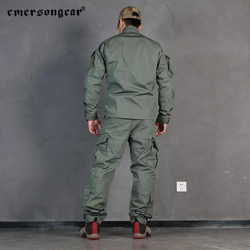 Uniforme BDU EmersonGear OD – Camisa y pantalón cargo tácticos - imagen 3