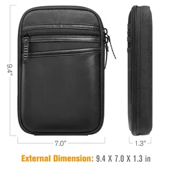 Funda táctica pistola oculta acolchada con portacargador y cintura