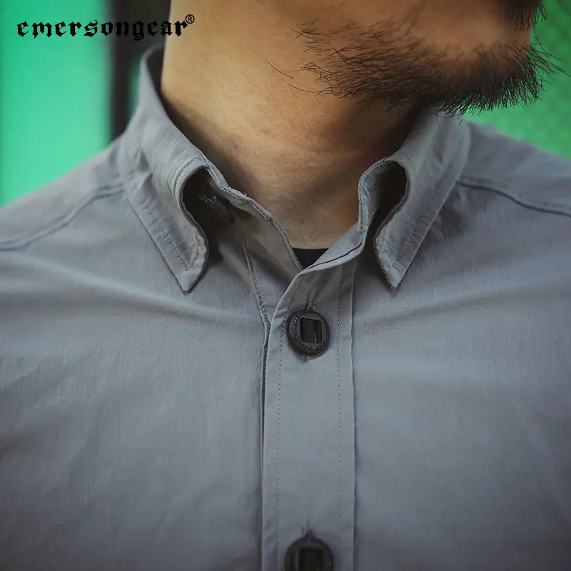 EmersonGear Triple Tech Camiseta táctica con cierre y bolsillos - imagen 5