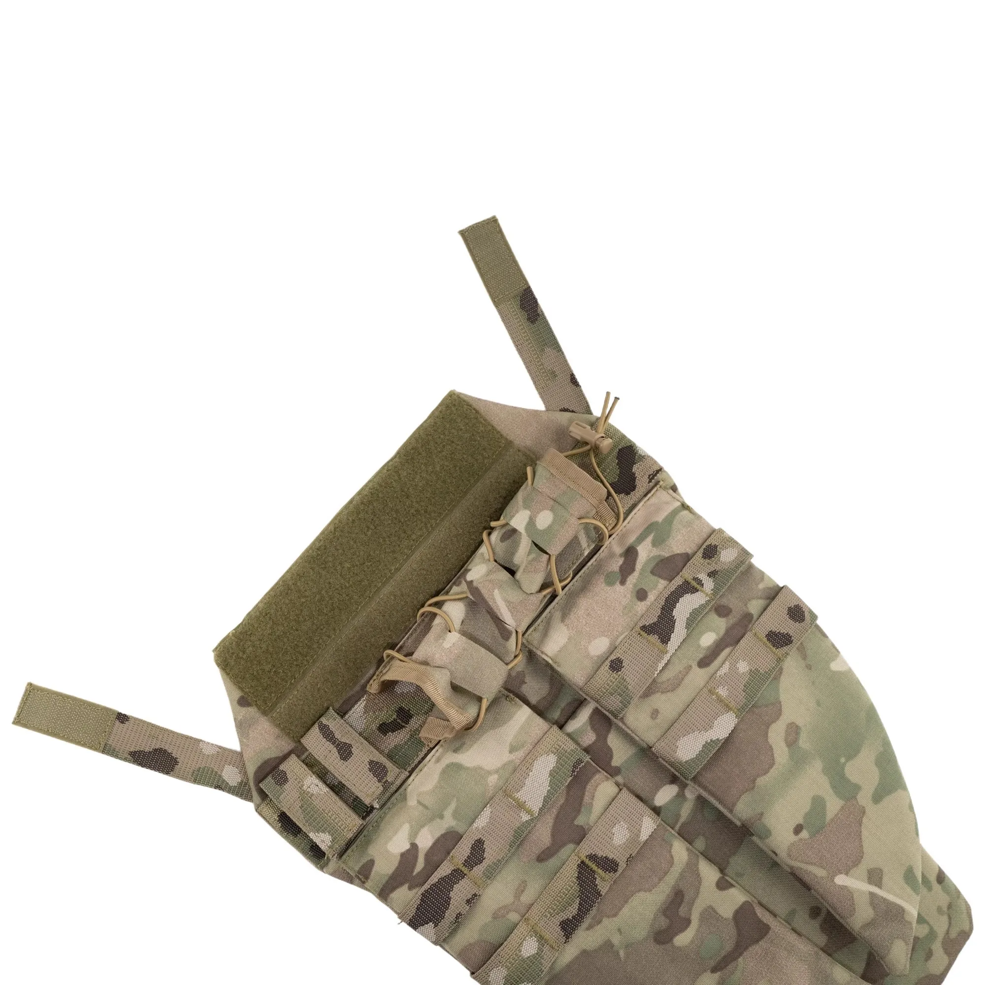 ARS Chaleco táctico MOLLE con protección cruzada y bolsa ventral - imagen 4