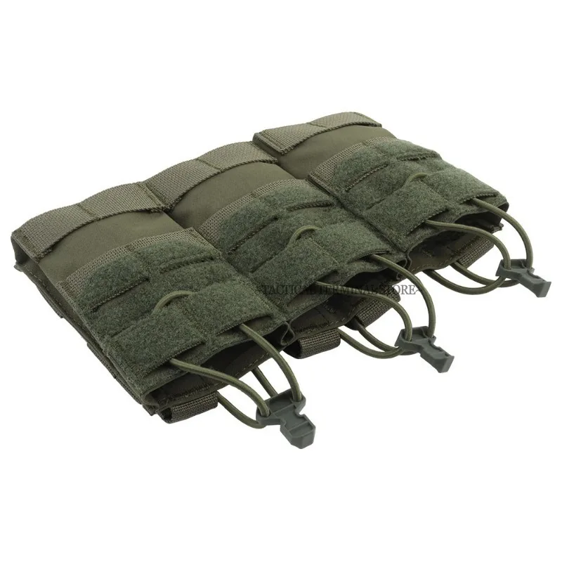 Portacargador MOLLE M4/M16 con cuerda elástica y panel frontal - imagen 3