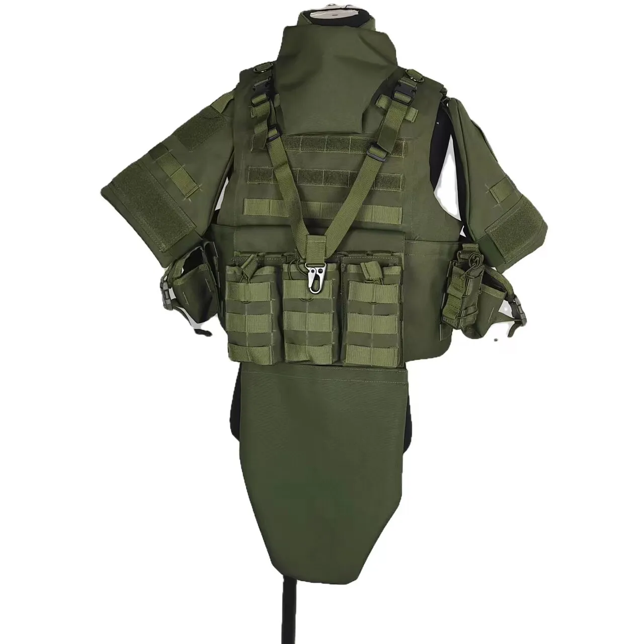 Chaleco táctico de protección completa con placas desmontables CS - imagen 5