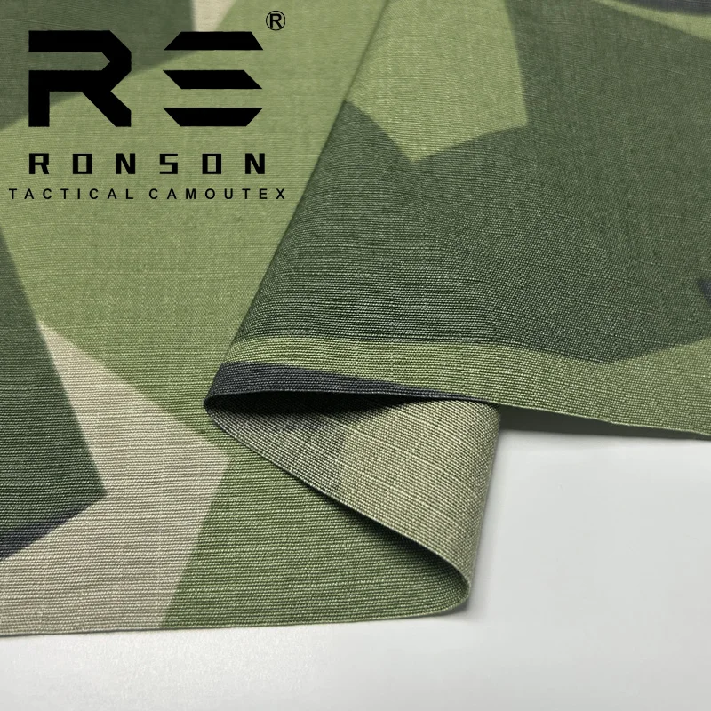 Tela táctica ripstop camuflaje sueco NYCO nailon-algodón - imagen 2