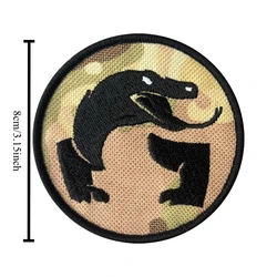 Parche táctico velcro lagarto lengua larga – Moral militar