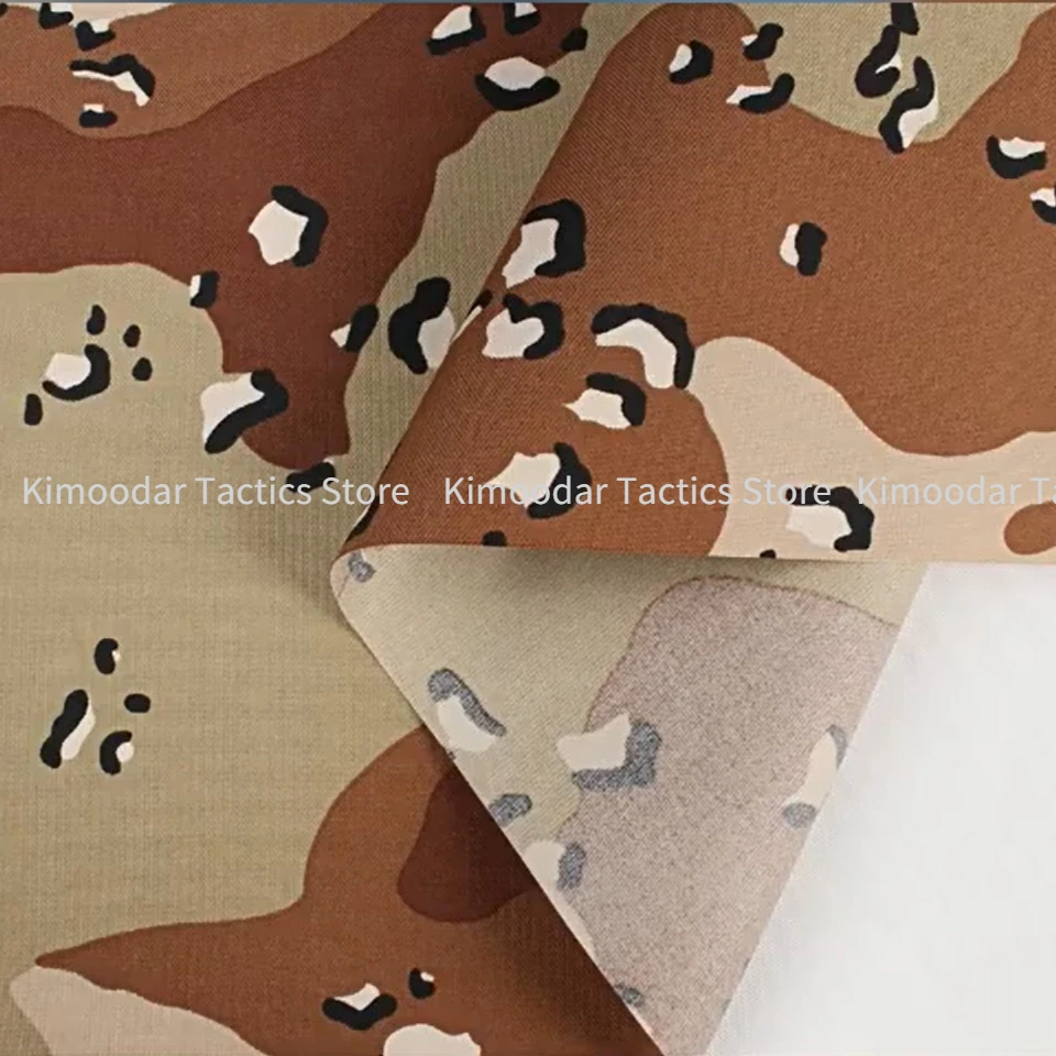 Tela táctica 500D ripstop camuflaje azul/morado impermeable IR - imagen 5