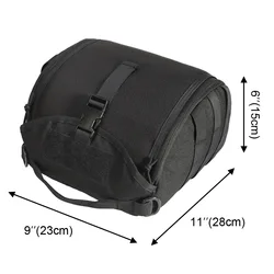 Bolsa táctica para casco con funda para máscara antigás