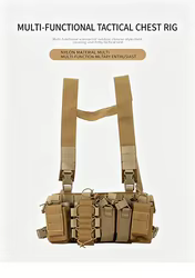 Chaleco táctico D-3 impermeable de nailon multifuncional exterior