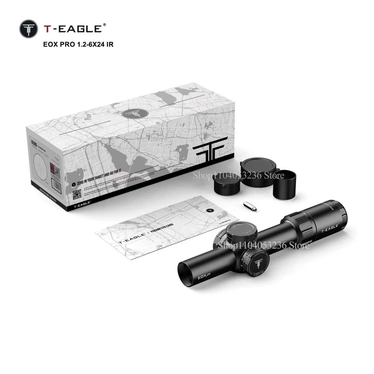 T-Eagle EOX PRO mira telescópica retícula iluminada punto rojo - imagen 5