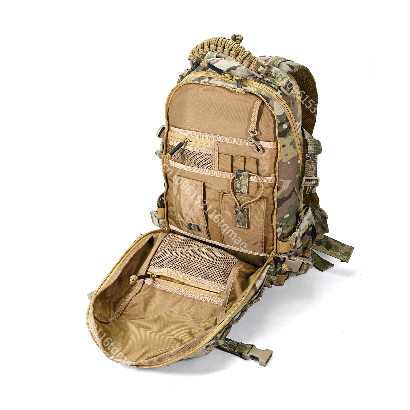 Mochila táctica MOLLE de nailon 500D con corte láser para EDC - imagen 5