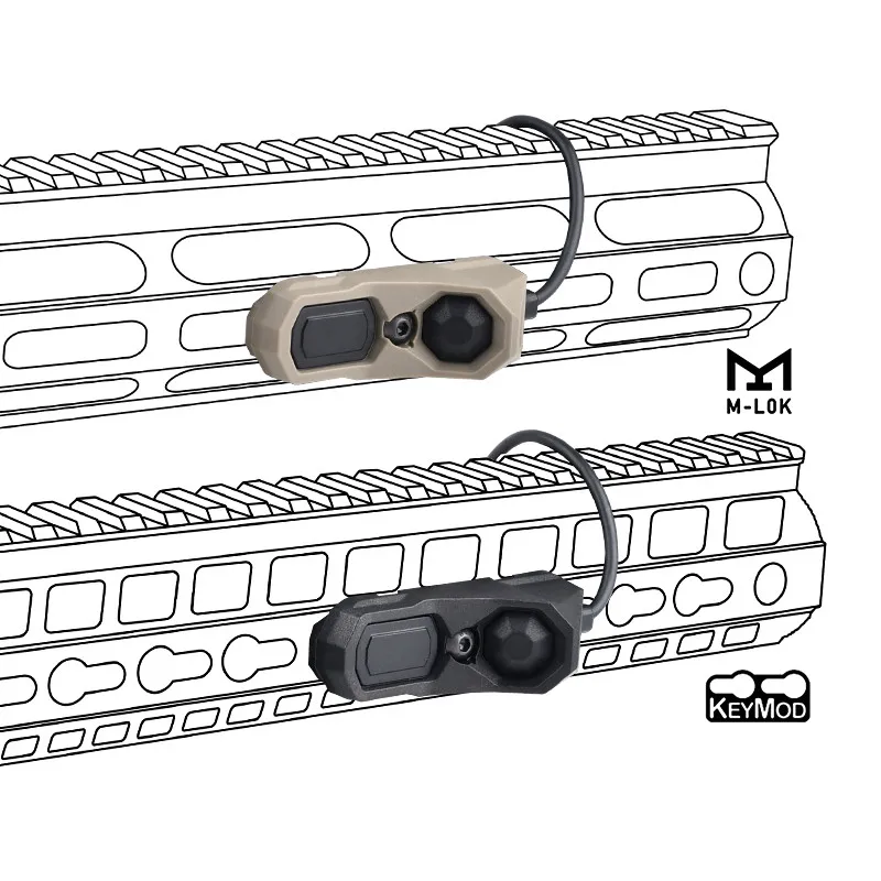 Interruptor remoto táctico AXON M-LOK para linterna M600 M300 - imagen 4