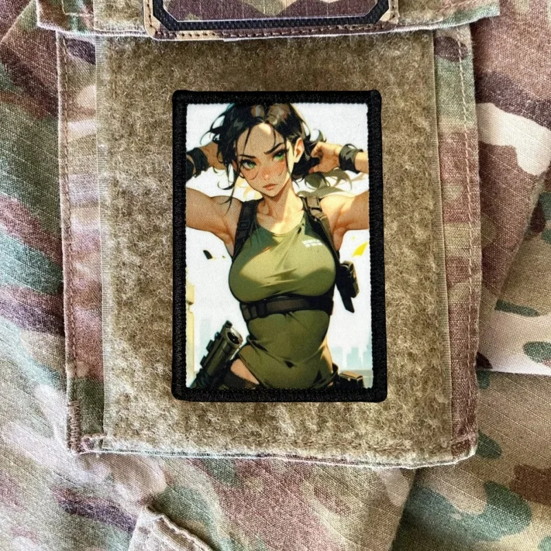 Parche táctico militar velcro – Insignia moral para uniforme - imagen 2