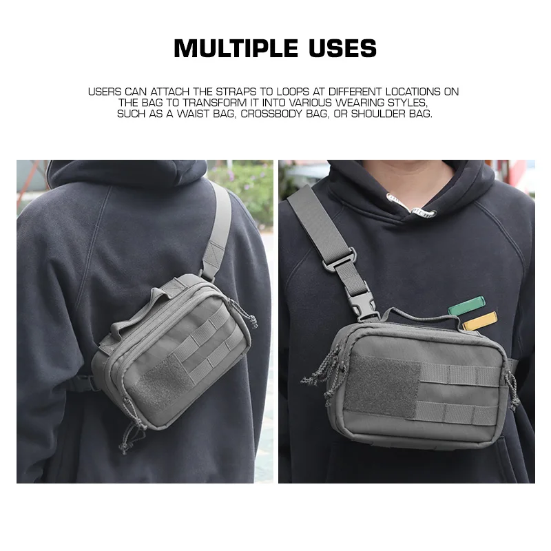 Bandolera Táctica EDC Multiusos para Senderismo y Outdoor - imagen 2