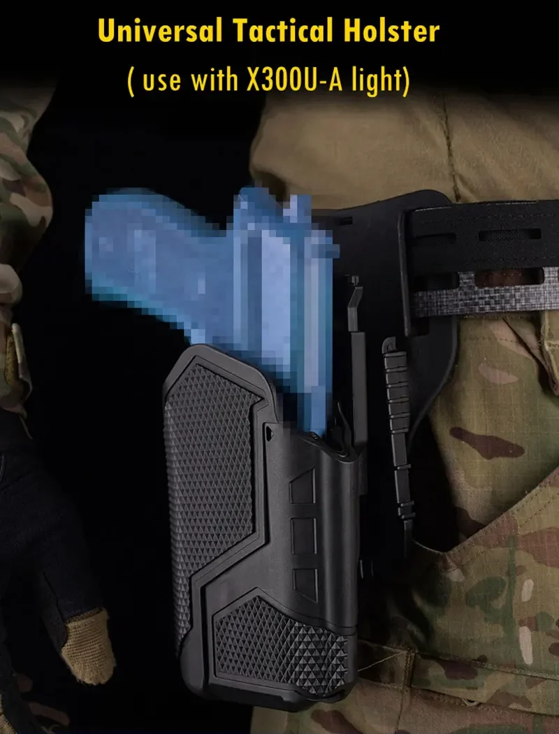 Detalle del sistema de ajuste y adaptadores