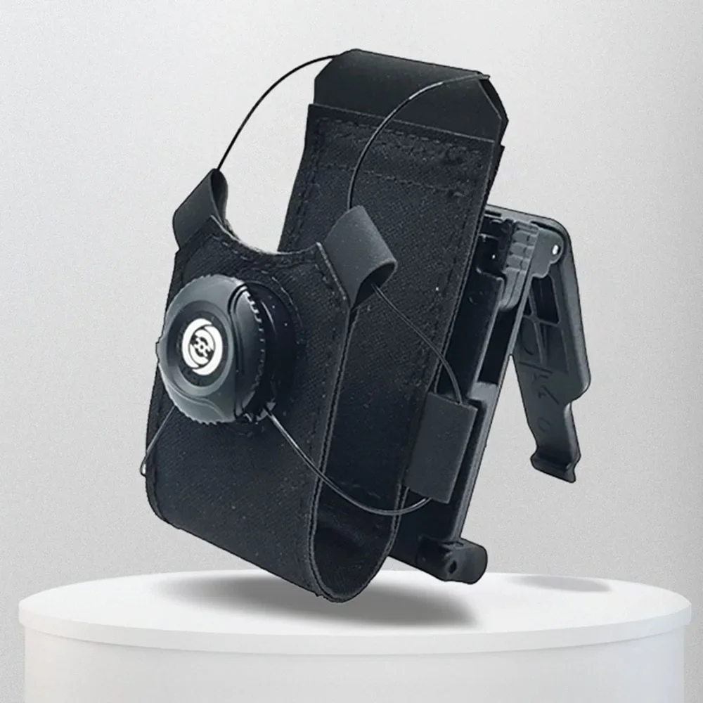 Vista general de la funda protectora negra