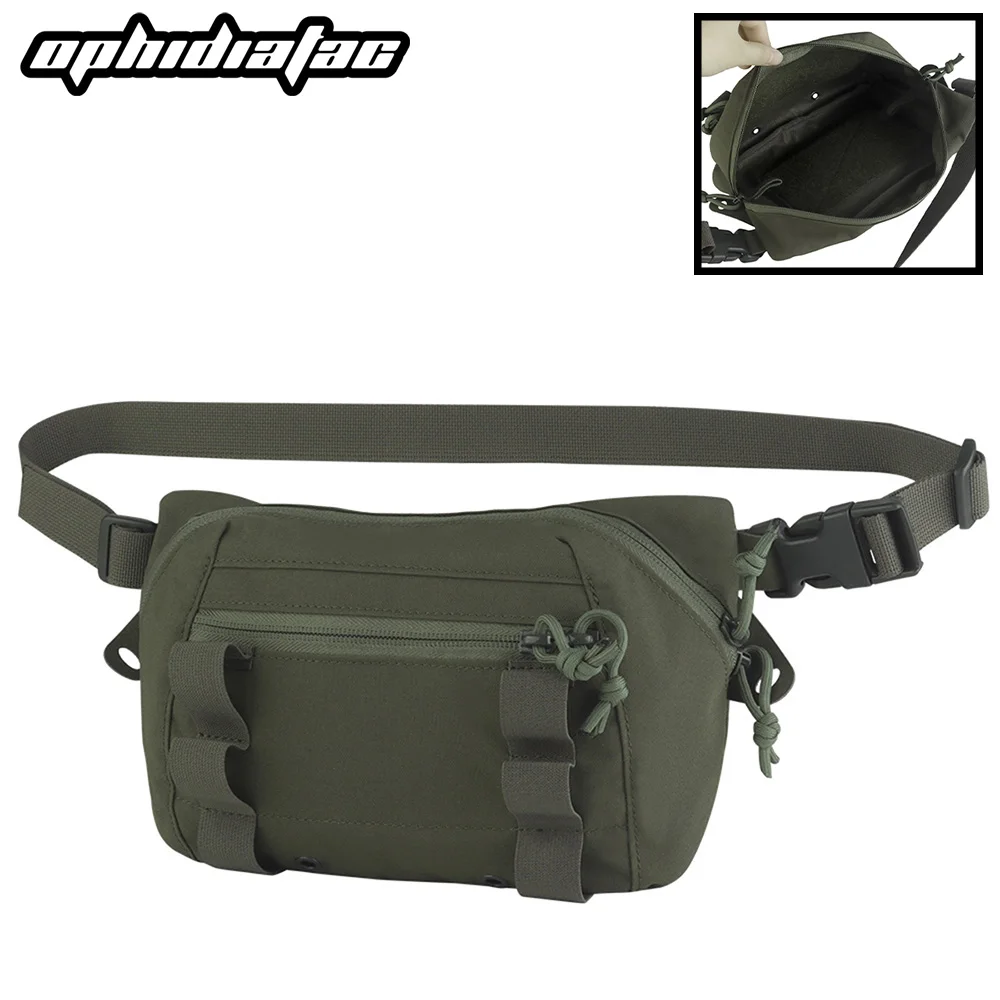 OPHIDIANTAC riñonera táctica multiusos bajo bolso colgante caza - imagen 4
