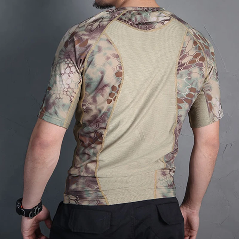 Camiseta Táctica Emersongear Camuflaje Ajustada Transpirable - imagen 5