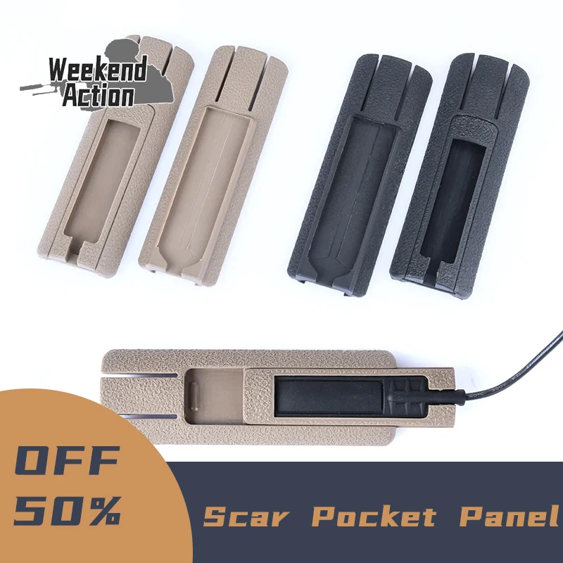 Panel táctico Picatinny 20mm – interruptor remoto mira láser - imagen 2