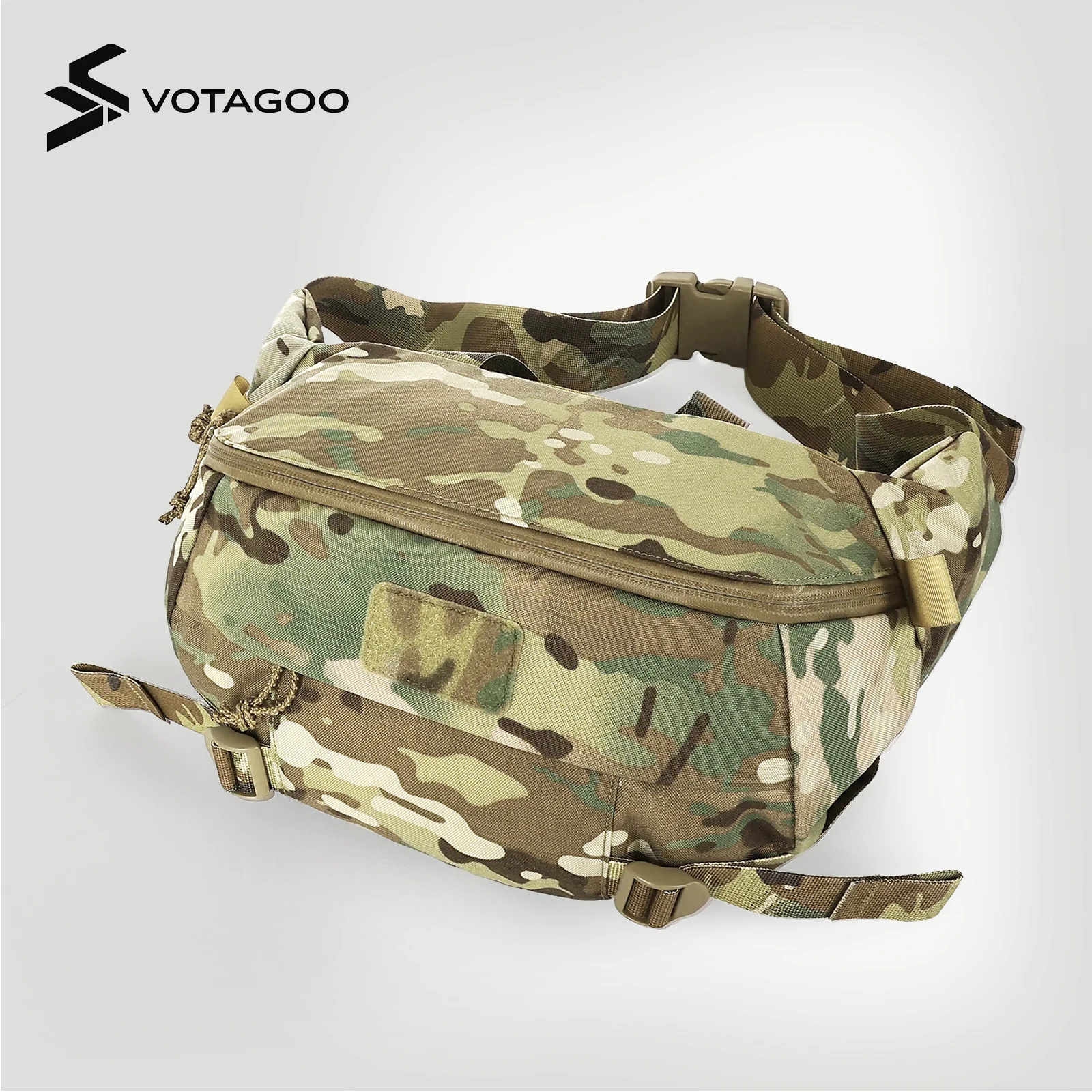 VOTAGOO Riñonera táctica Cordura impermeable bandolera - imagen 4