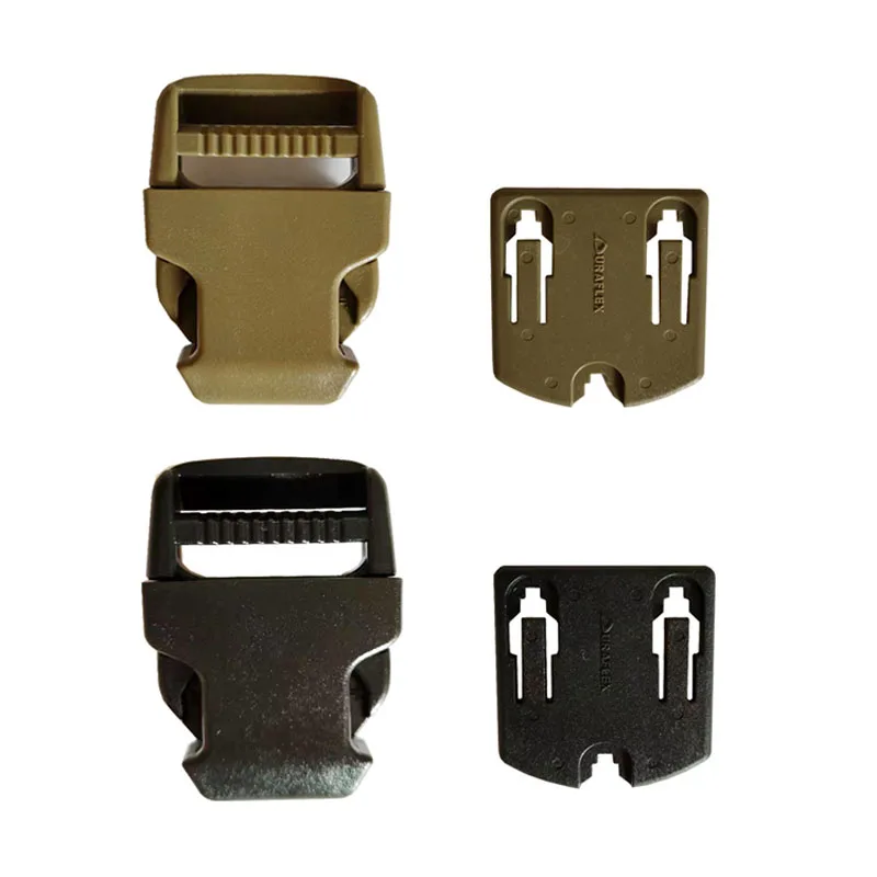 Ejemplo de fijación a chaleco táctico