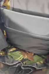 Mochila táctica de camuflaje de gran capacidad para senderismo