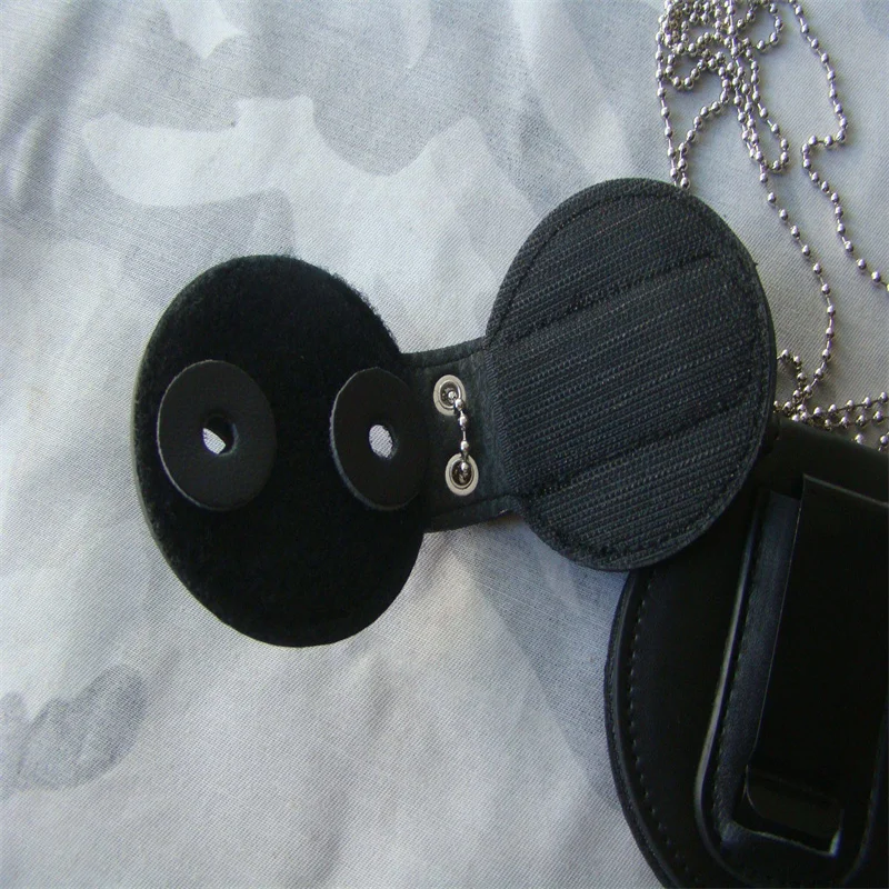 Estuche de cuero para insignias redondas y parches - imagen 3