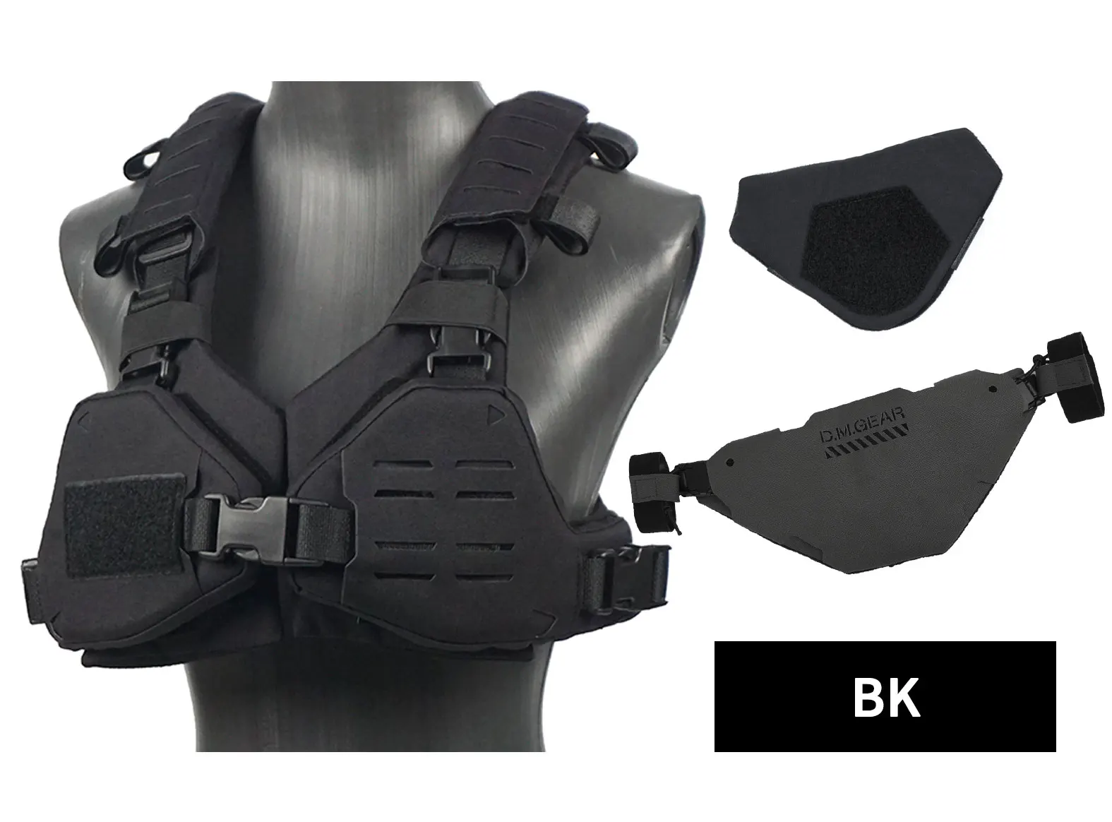 DMGear Chaleco Táctico Mujer Bikini Molle Protección Completa - imagen 4