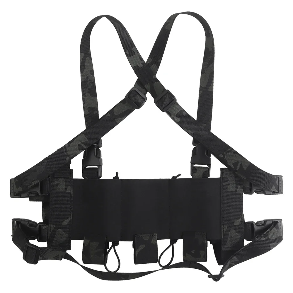 Chaleco táctico Poseidon Defense WG portacargadores 5.56/9MM + radio Grenadine - imagen 5