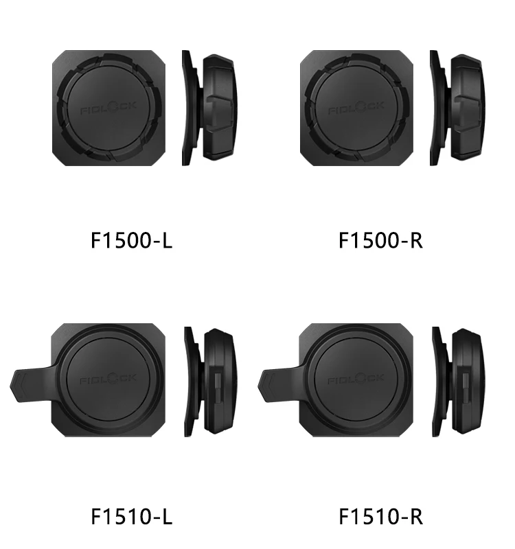 Hebilla FIDLOCK WINCH SNAP vista frontal con mécanisme magnético