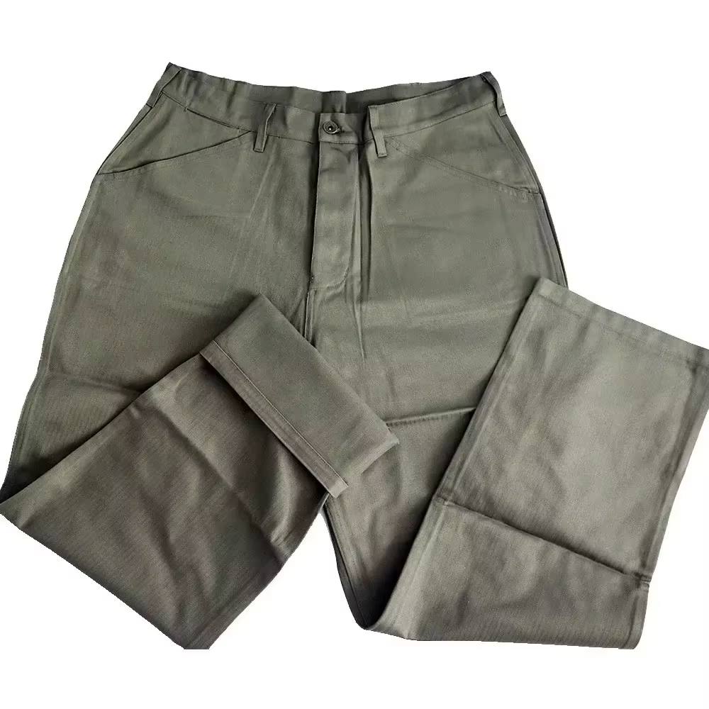 Pantalones cargo verde militar inspirados en la Segunda Guerra Mundial - imagen 5