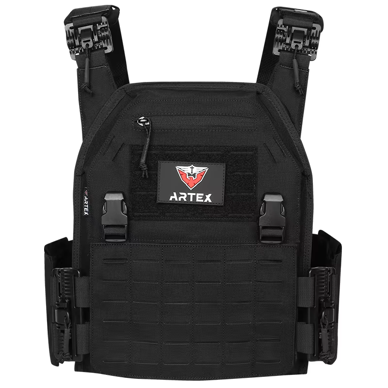 ARTEX Chaleco táctico de caza con protector ajustable